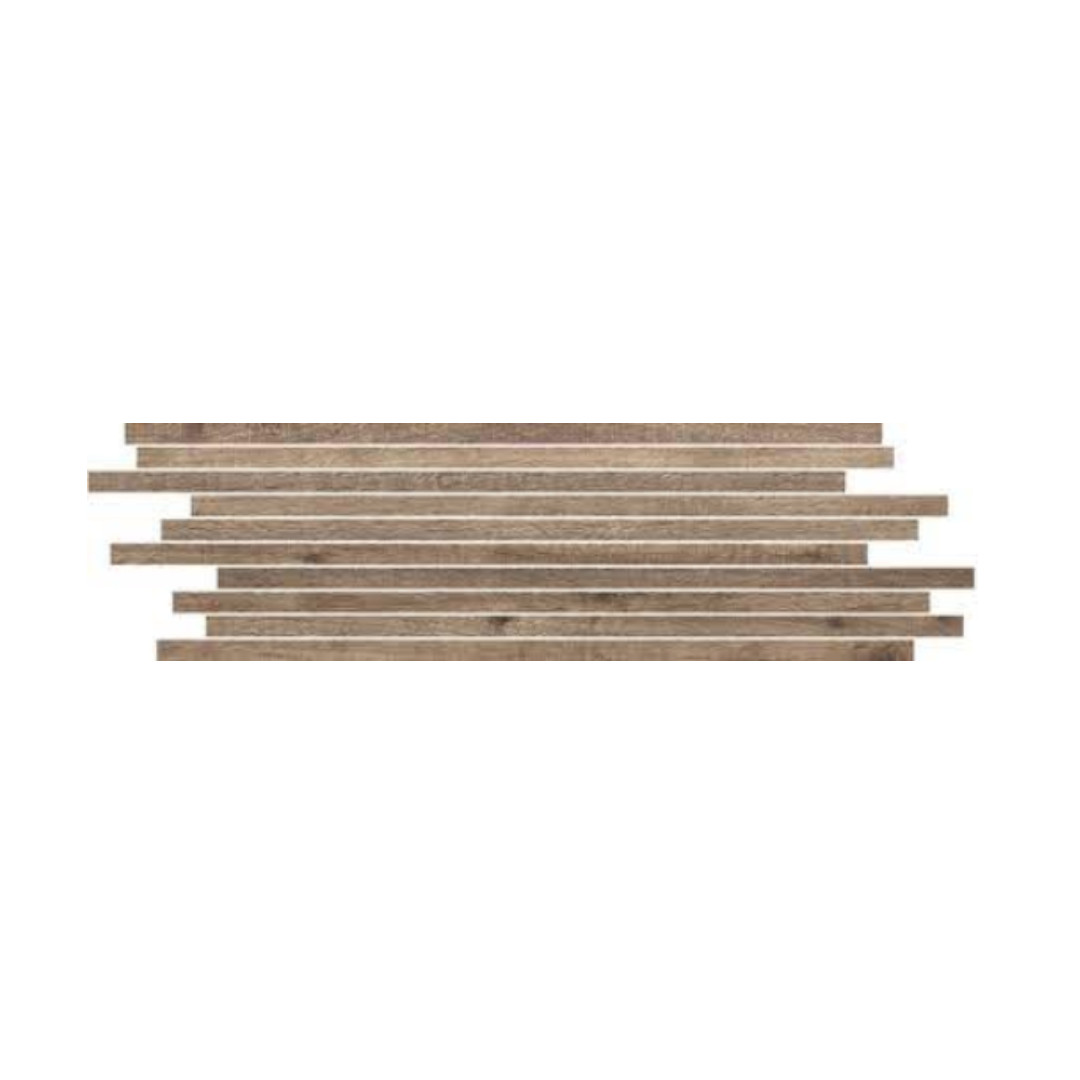 CERAM ARKE WOOD TORTORA - MOSAIK 60x20x0,85 CM